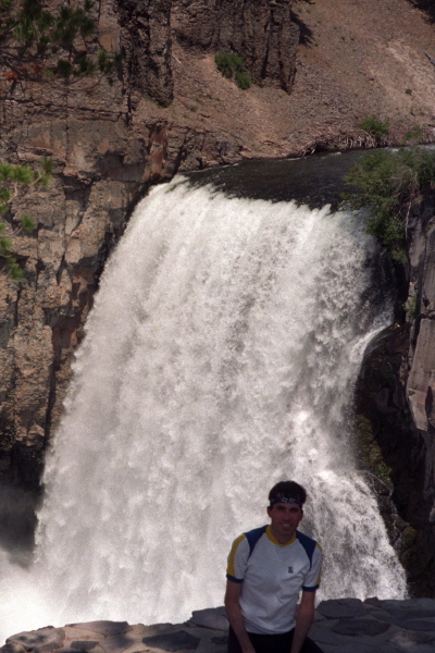 Bill at Rainbow Falls
