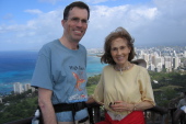 Bill and Kay on Diamondhead.
