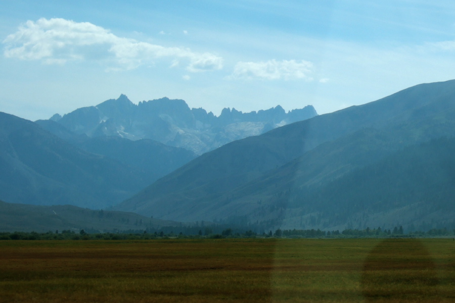 Sawtooth Ridge from Bridgeport Valley, west of Bridgeport