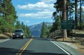 Heading east on CA108 near Pinecrest