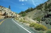 Climbing through 9000 foot elevation