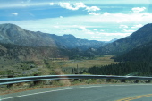 Leavitt Meadows (7000ft) and Tower Peak (11755ft) in the distance.