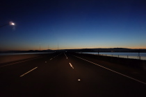 Crossing the Dumbarton Bridge