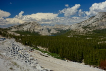 Classic shot from Olmstead Point looking toward Tenaya Lake