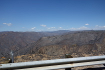 Burned hills from the Rim Fire