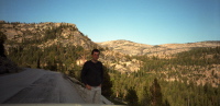 Bill near Olmstead Point.