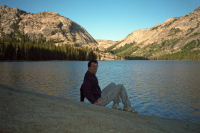 Bill at Tenaya Lake.