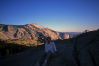 Clouds Rest and Half Dome from Olmstead Point