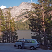 Bill at Tenaya Lake.