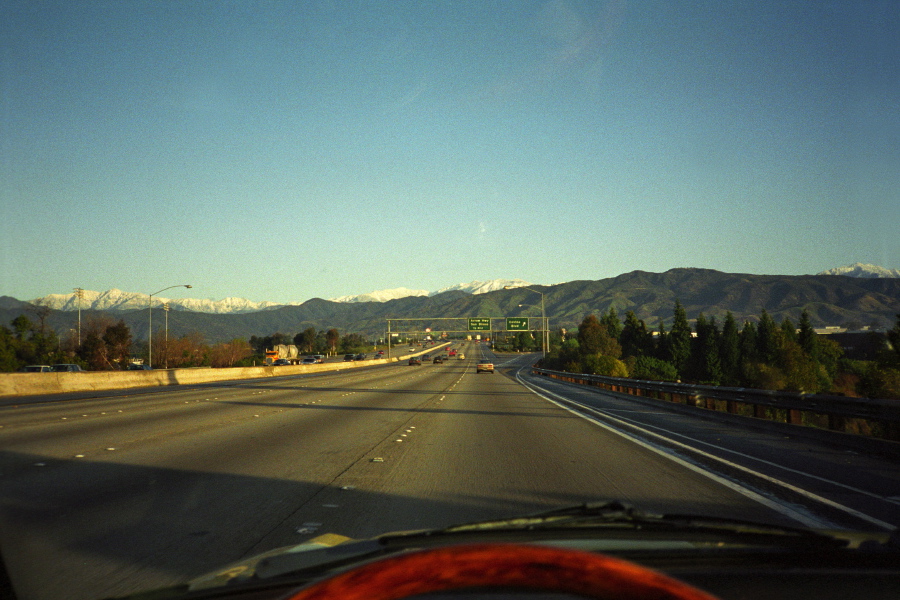 Driving back through West Covina.