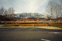 Stopping at the Tejon Pass rest area.