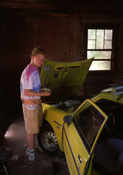 Dan diagnoses the bad battery.