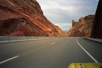 Continuing down through the layers of time on I-70 (eastbound).