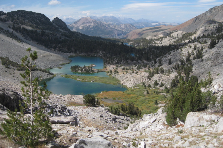View north from Duck Pass (10800ft).