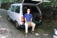 Bill at the start of the hike