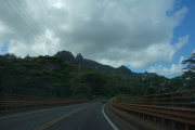 Heading north on HI56 near Anahola