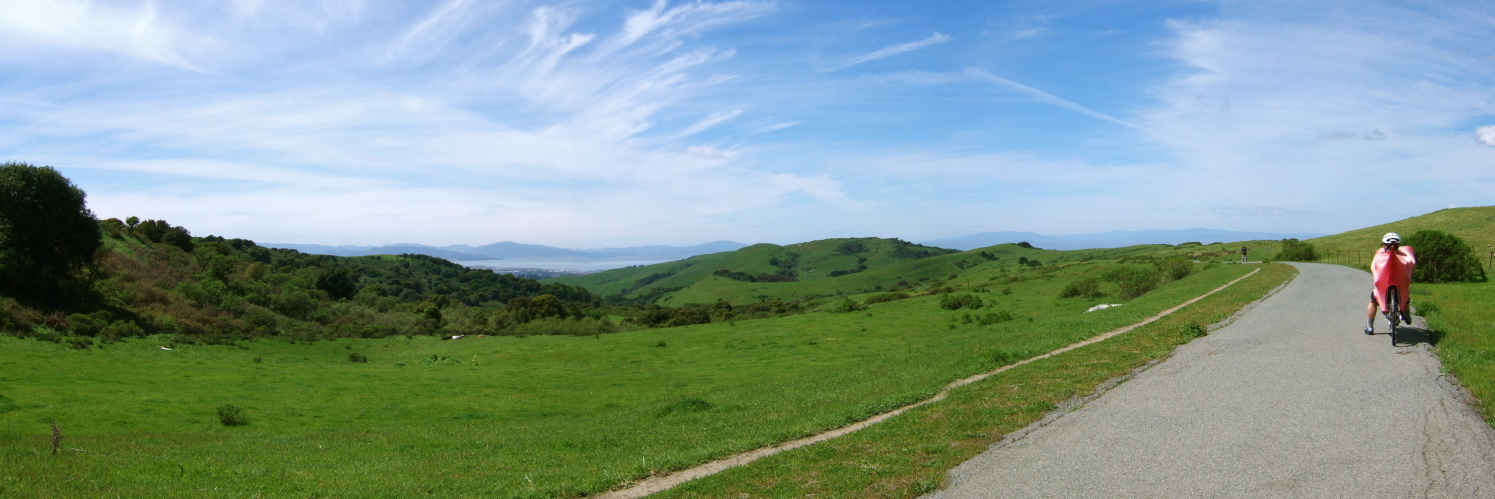 Nimitz Way along San Pablo Ridge