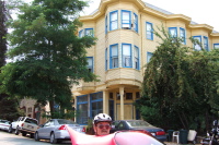 Ron at the Burlington Hotel in Port Costa.