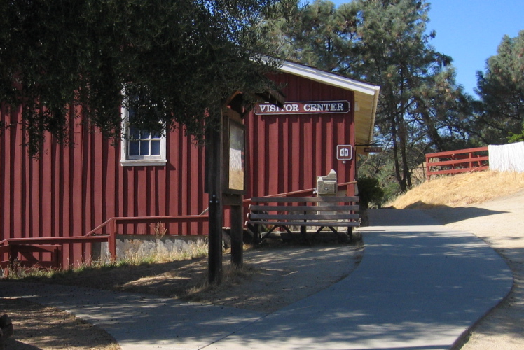 At the Visitor Center. (2640ft)