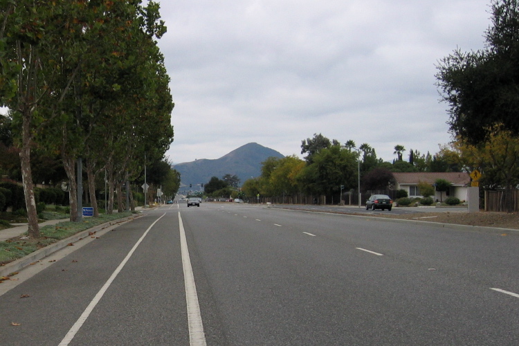 View west from East Dunne Ave. (360ft)