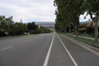 Riding east toward the hills on East Dunne Ave. (360ft)