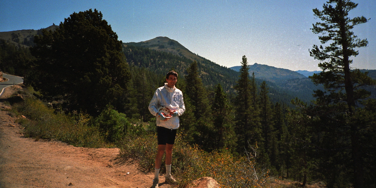 Bill west of Ebbetts Pass.