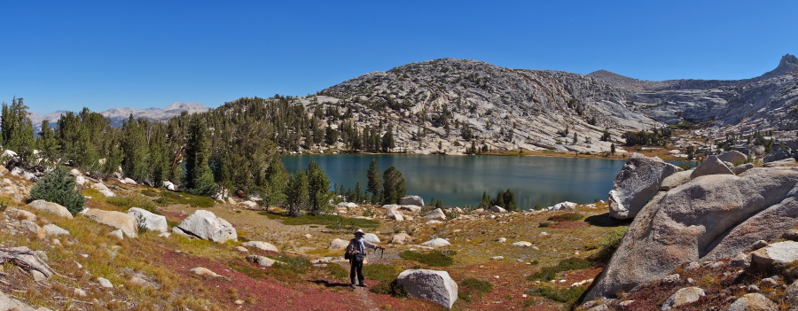 Our route continued from Budd Lake up to the base of the Ski Run.