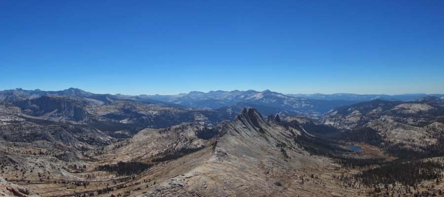 Southern panorama from Echo Ridge