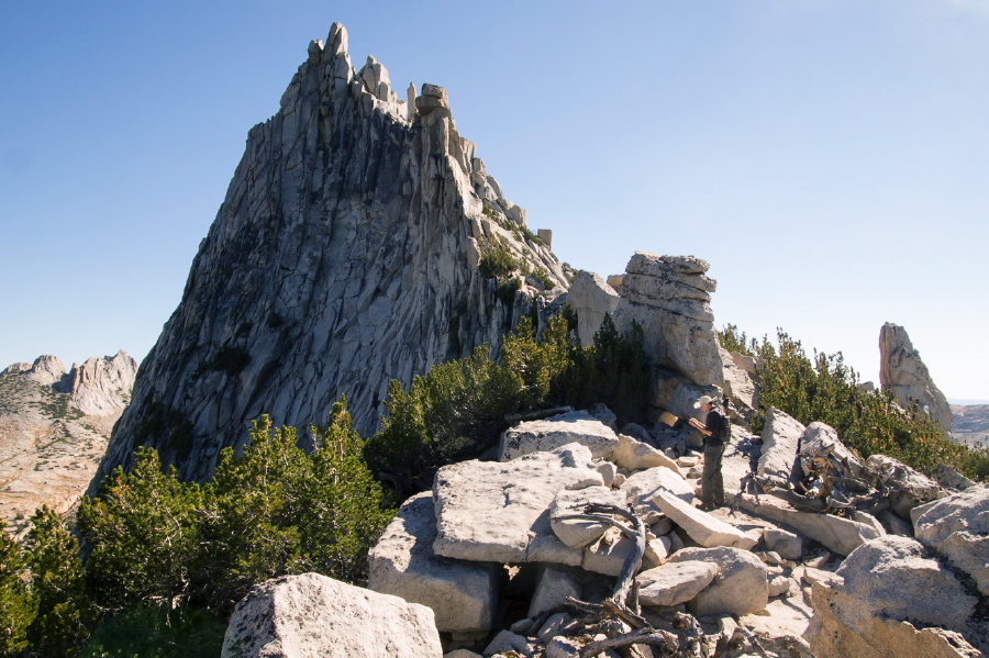 Bill on Cathedral Peak ridge