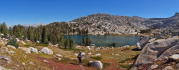 Our route continued from Budd Lake up to the base of the Ski Run.