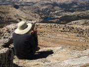 Bill snaps more photos of the view.
