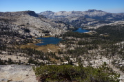 Upper and Lower Cathedral Lakes