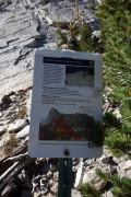 Sign posted at the bottom