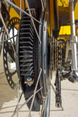 Notice that the low-profile hex socket screws do not extend beyond the right side plate.