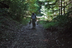 David on the Lawrence Creek Trail