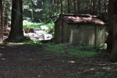 Small hydro-power generating station on El Corte de Madera Creek
