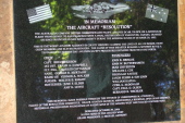 Resolution plaque near the Vista Point