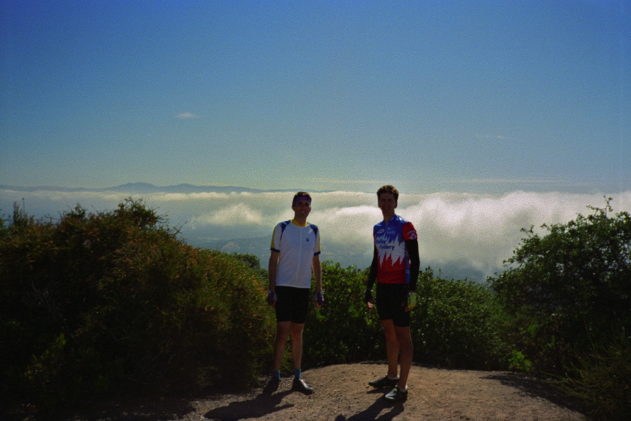 Bill and Geoff Chase on El Sereno