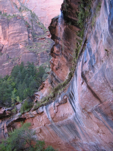 Emerald Falls from below.