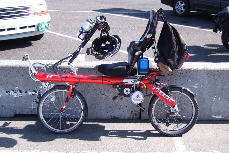 Trek R200 with Ecospeed mid-drive.