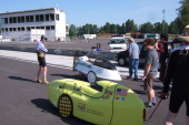 Bill Bates tows his WAW.