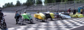 All eCat1 race participants are ready to go.