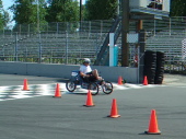 Josh Kerson's drag race: 2nd run.