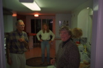 In the kitchen