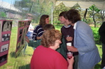 Looking at old photos.