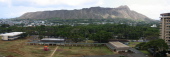 View of Diamondhead from condo.