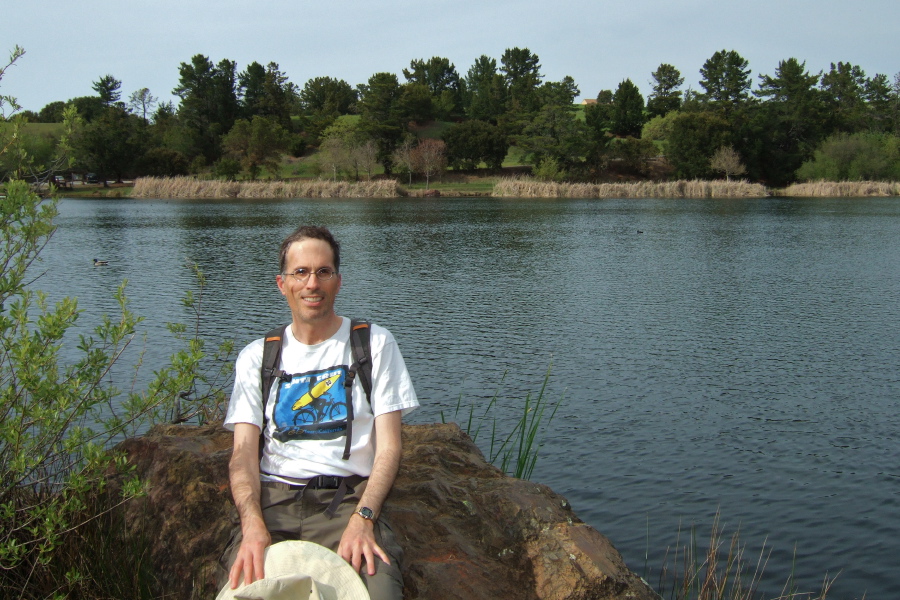 Bill at Boronda Lake