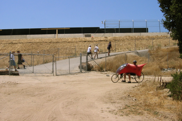 Ron at the Laguna Seca racetrack.