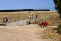 Ron at the Laguna Seca racetrack.