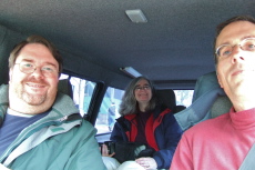 Starting our 49-mile drive